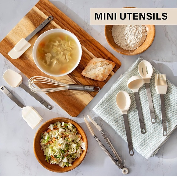 NWT Rae Dunn 9pc Mini Kitchen Utensil Set - Picture 3 of 6